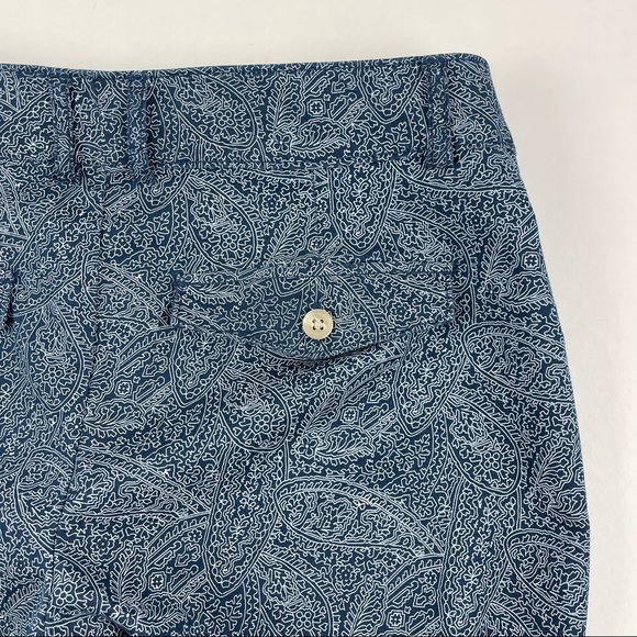 Dockers Navy Paisley Ankle Pants - Picture 9 of 11